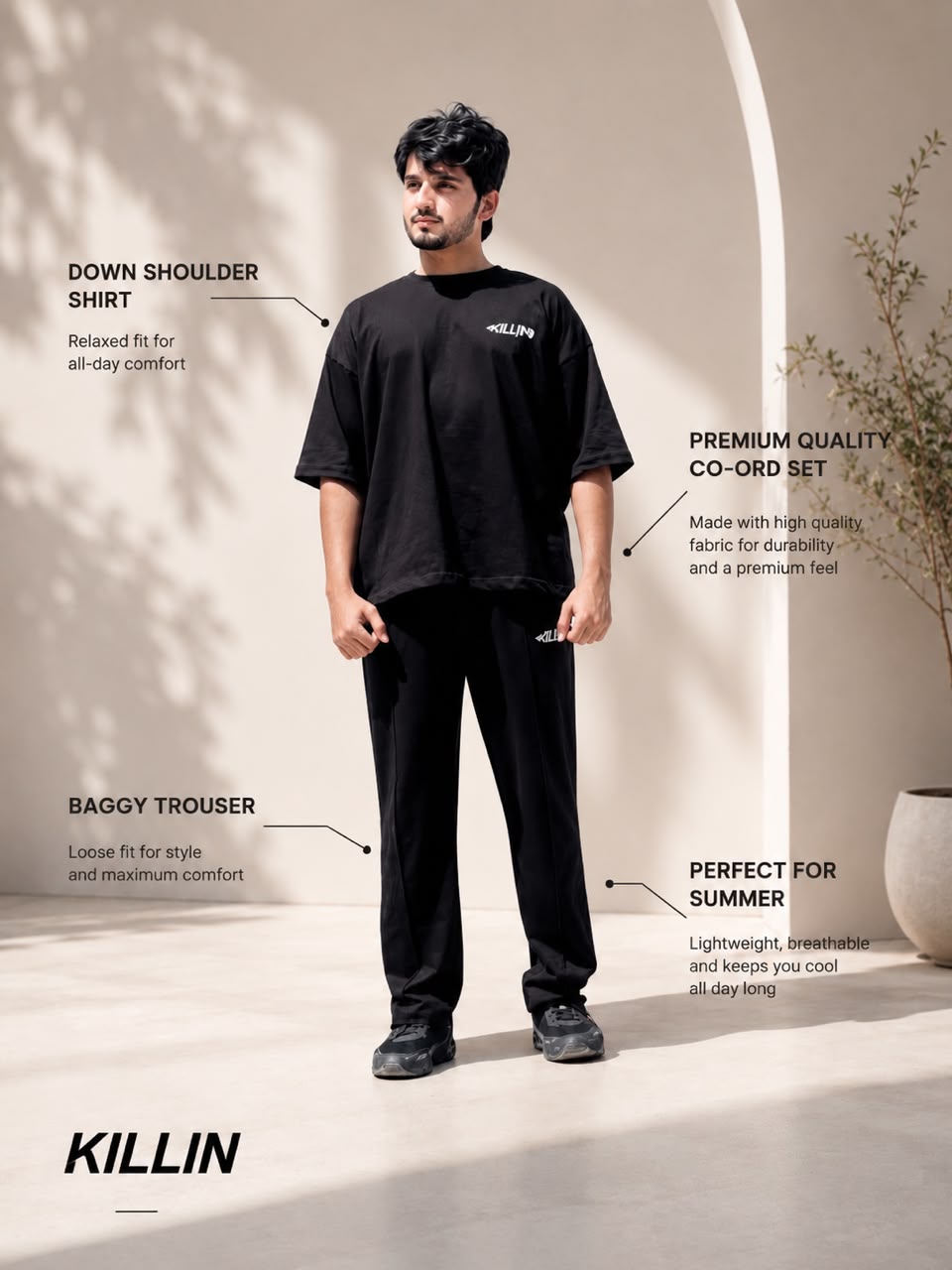 Bmw lovers unisex summer co ord set